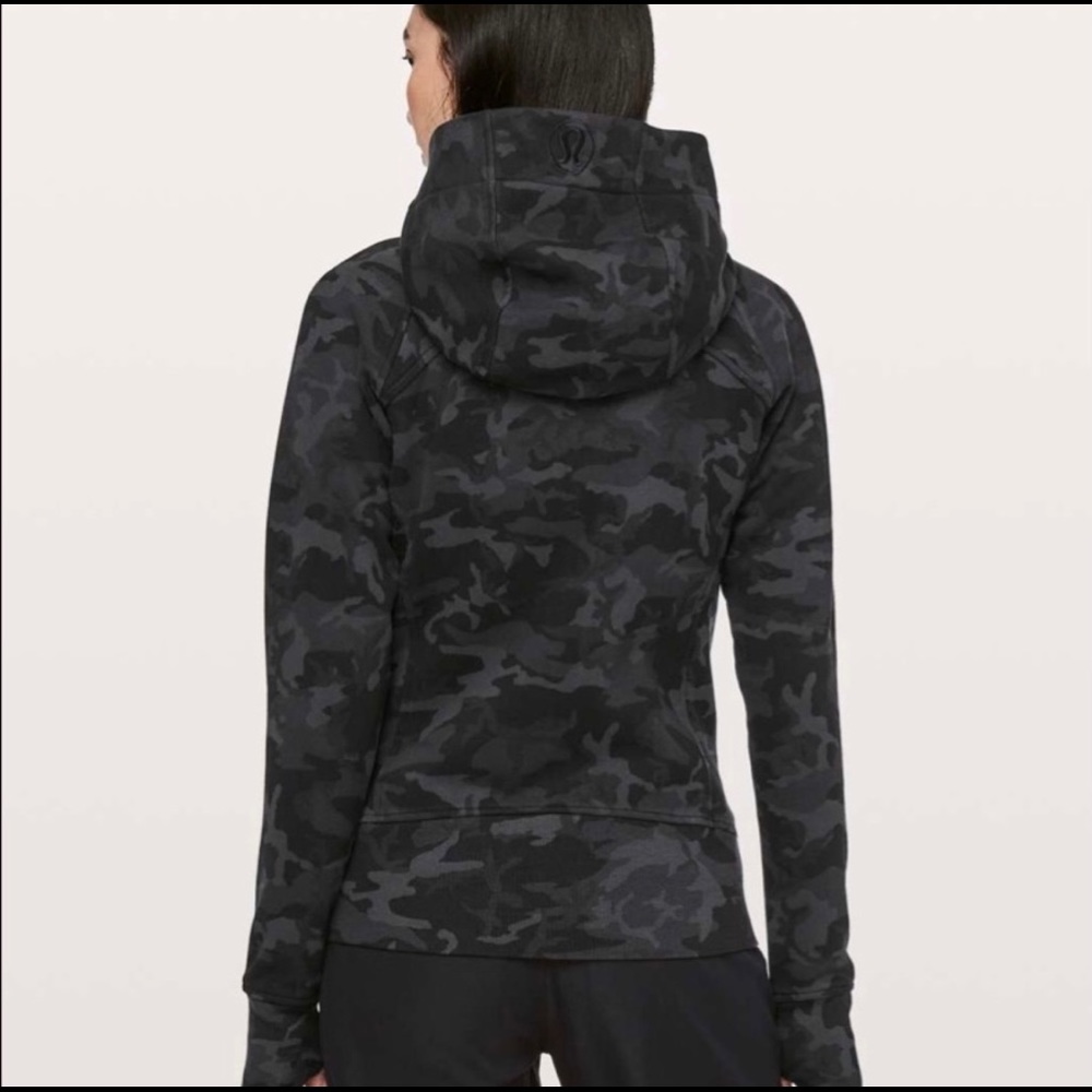 Lululemon - Scuba Full Zip Incognito Multi Grey